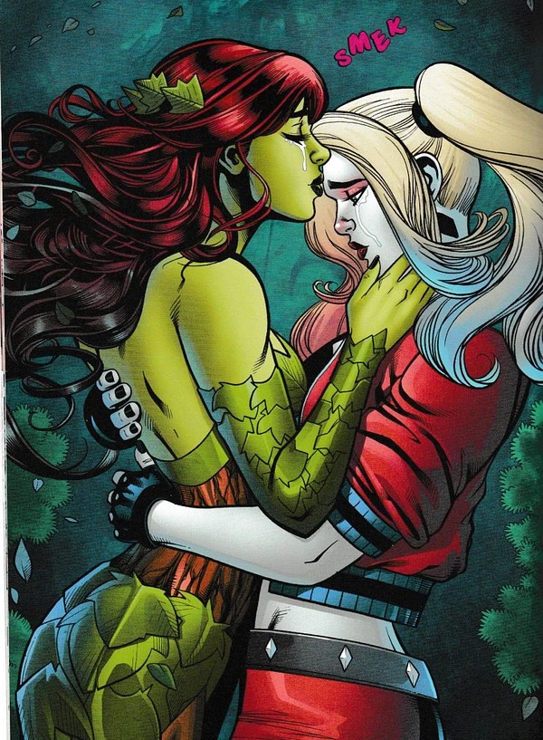The Deletion of Harley Quinn and Poison Ivy as a Couple? Read Comics