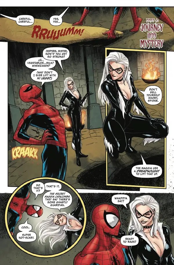 How Will SpiderMan and Black Cat Consummate Their Marriage in Black