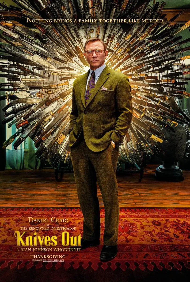 11 New Character Descriptions and Posters for Rian Johnson's "Knives Out"