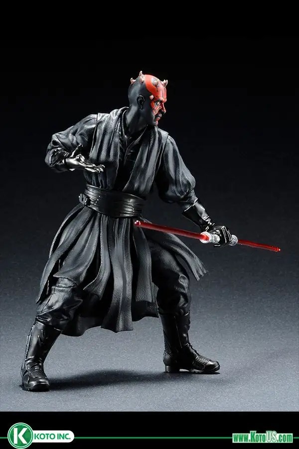 Darth Maul Kotobukiya Brings the Dark Side to Your Shelves