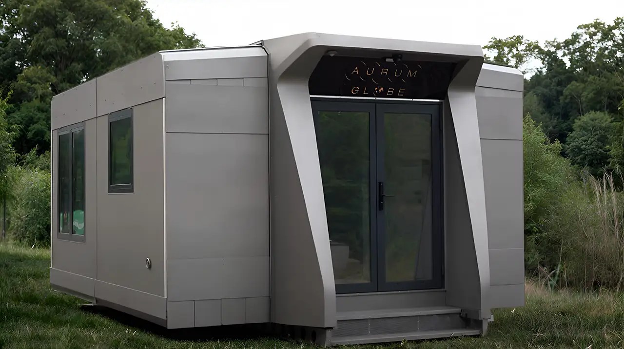 Foldable Mobile Home / Caravan / Tiny House / 26 m2 / 3,5t / KfW55