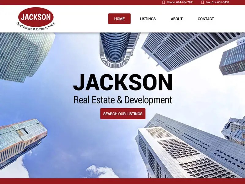 Jackson Real Estate and Development  Design Robintek Columbus