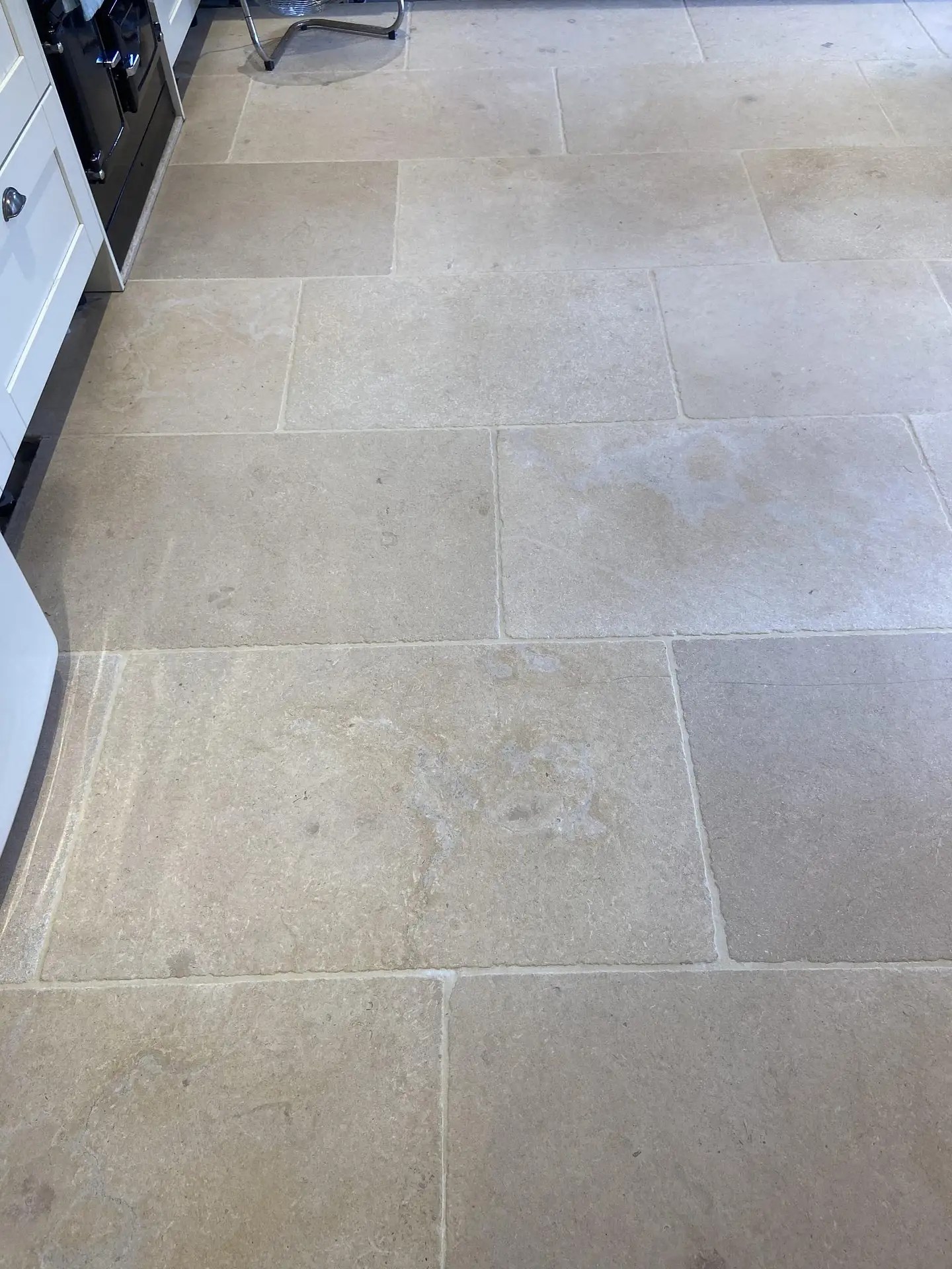 Twyford Limestone Deep clean and seal. Hard Floor Cleaning and