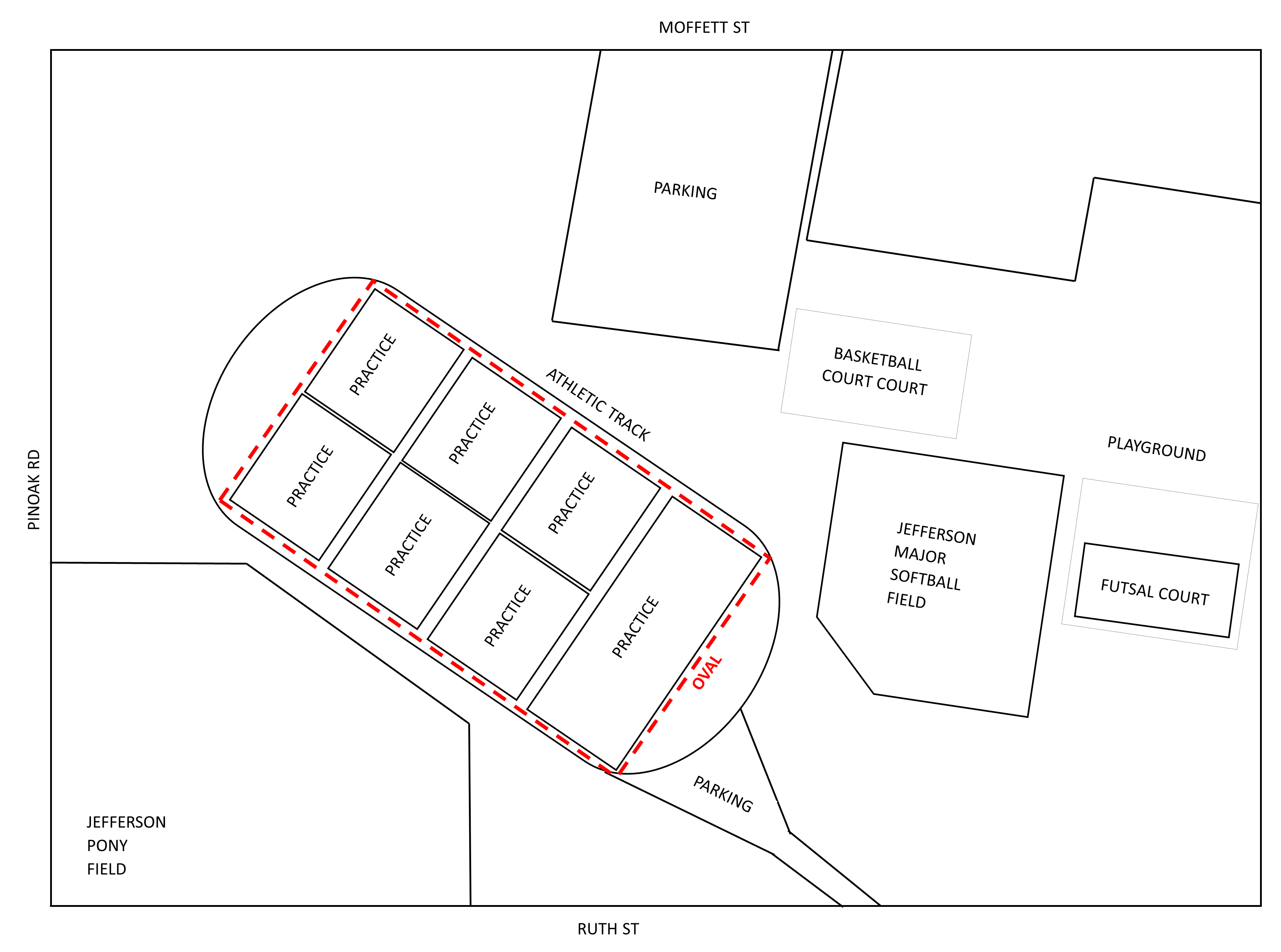 Mt. Lebanon Soccer Association Field Maps