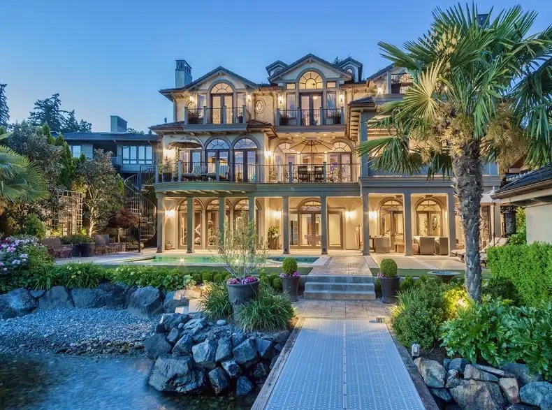 6.288 Million Waterfront Mansion In Kirkland, WA Homes of the Rich