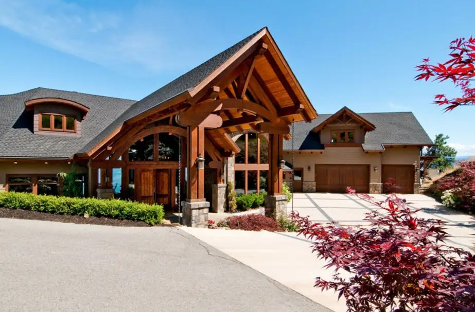 12,000 Square Foot Lakefront Mansion In British Columbia, Canada