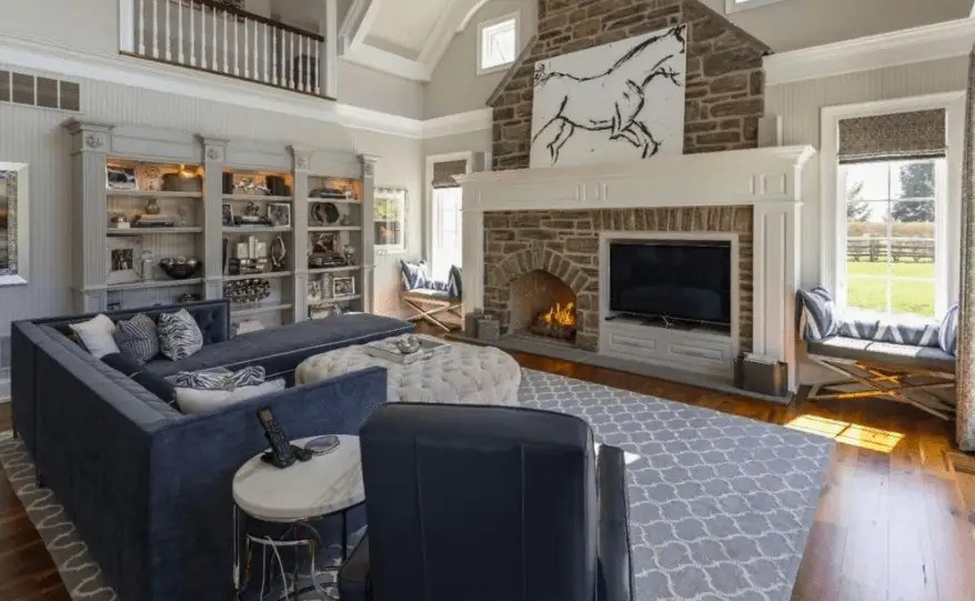 2.8 Million Stone Home In Newtown Square, PA Homes of the Rich