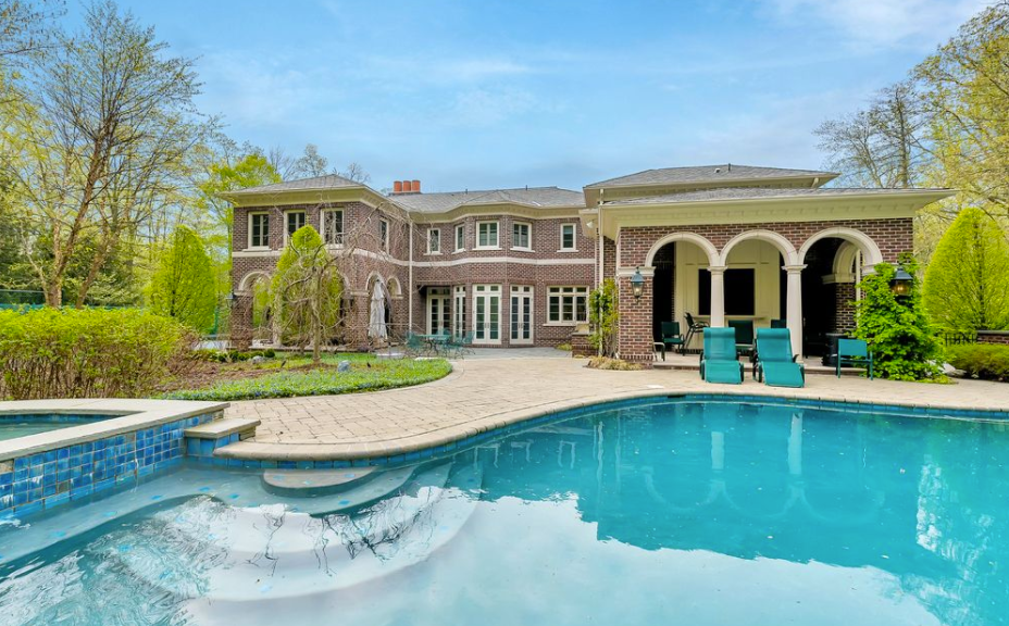 5.2 Million Newly Built Brick Mansion In Demarest, NJ Homes of the Rich