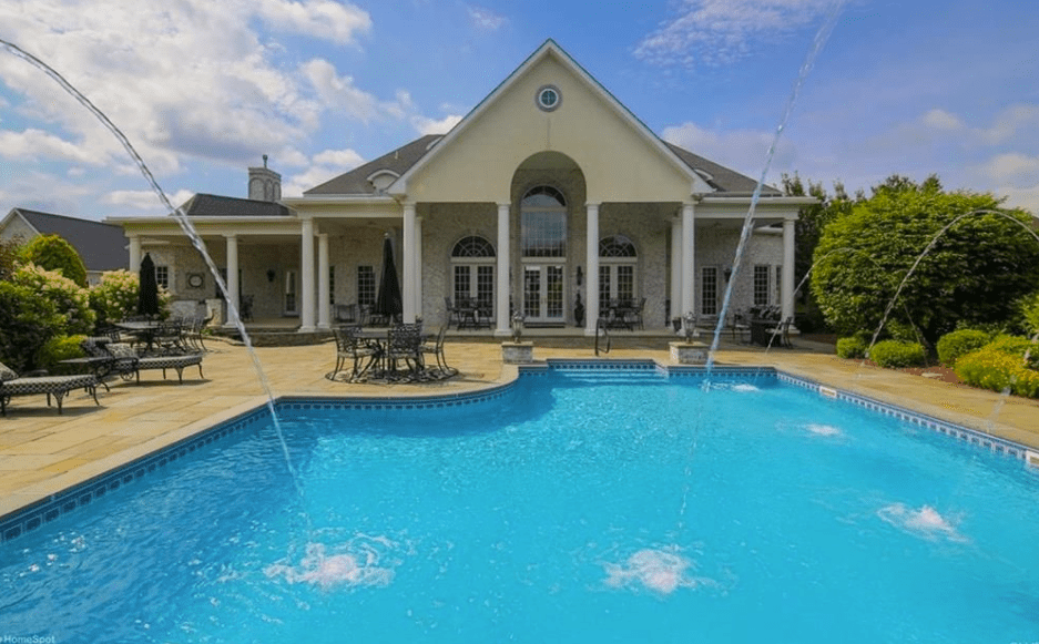 10,000 Square Foot Brick Mansion In Cherryville, PA Homes of the Rich