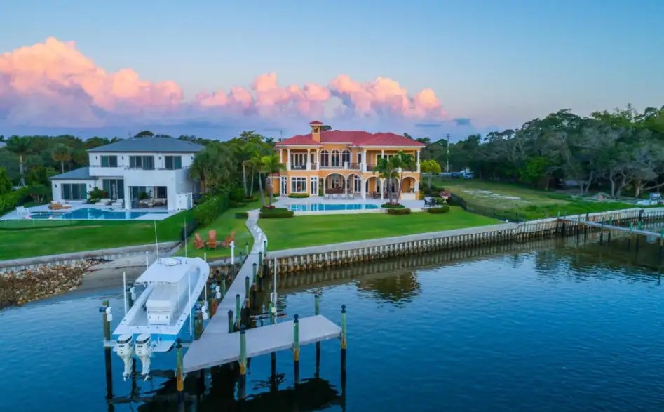 7.5 Million Waterfront Mansion In Palm Beach Gardens, FL Homes of