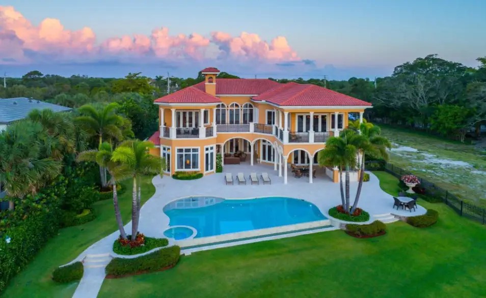 7.5 Million Waterfront Mansion In Palm Beach Gardens, FL Homes of