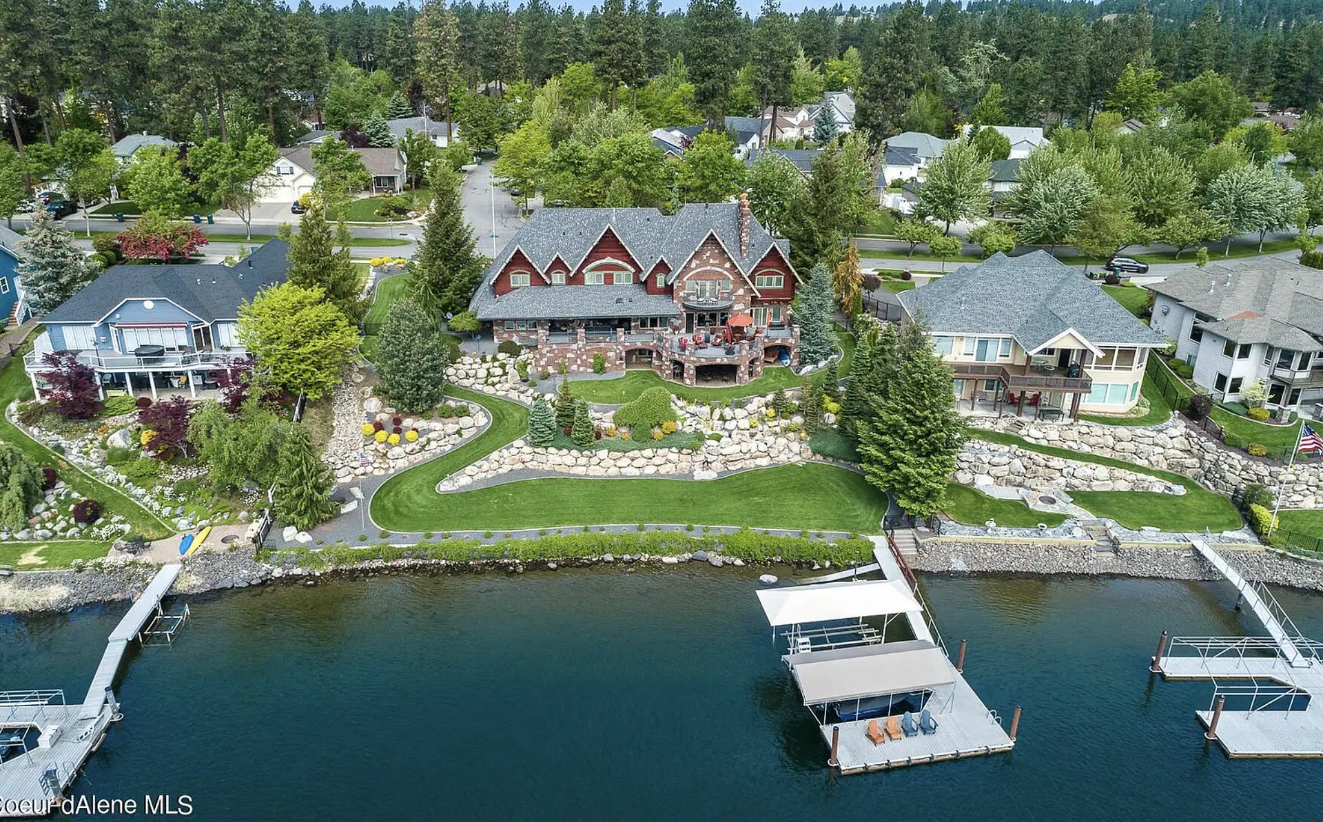5 Million Riverfront Home In Post Falls, Idaho (PHOTOS) Homes of the Rich