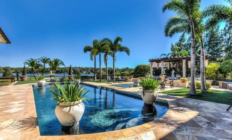 13,000 Square Foot Lakefront Mansion In Longwood, Florida Homes of