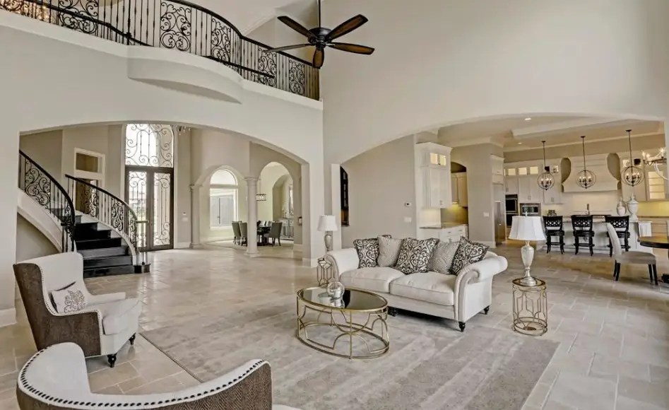 Newly Built Stone & Stucco Home In Sugar Land, Texas Homes of the Rich