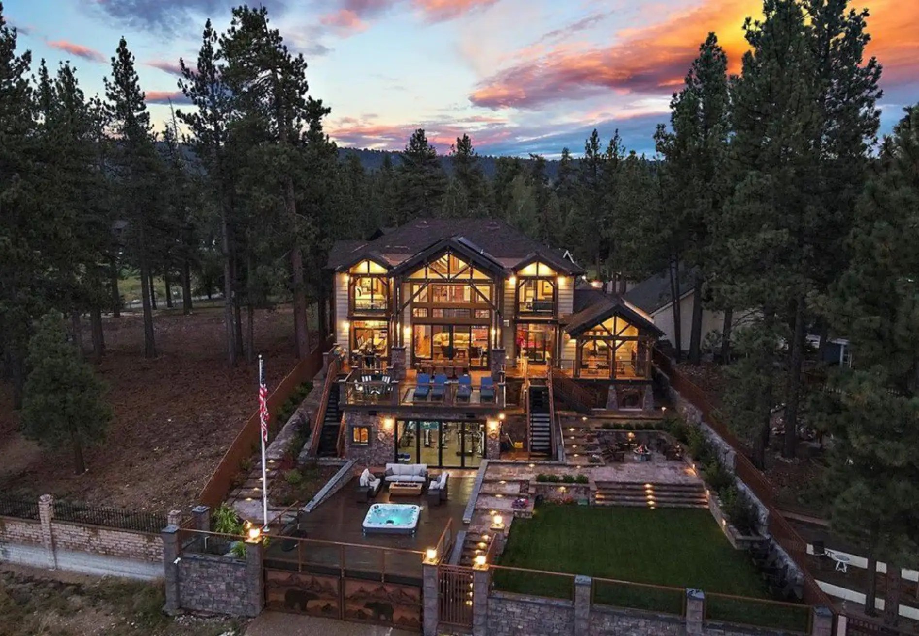 5 Million Lakefront Home In Big Bear Lake, California (PHOTOS)