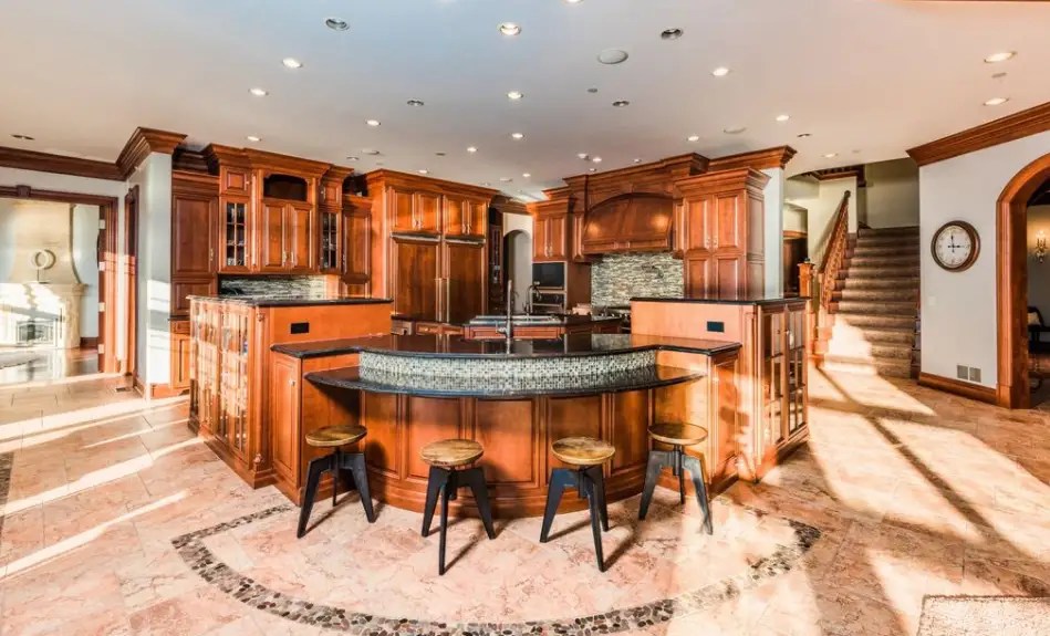 24,000 Square Foot Lakefront Mansion In Antioch, Illinois Homes of