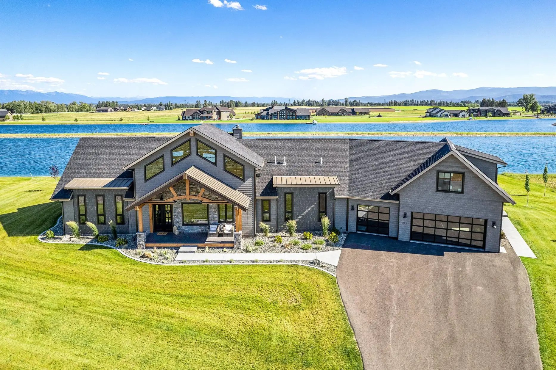 Luxury Waterfront Home In Kalispell, Montana (PHOTOS)