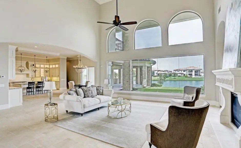 Newly Built Stone & Stucco Home In Sugar Land, Texas Homes of the Rich