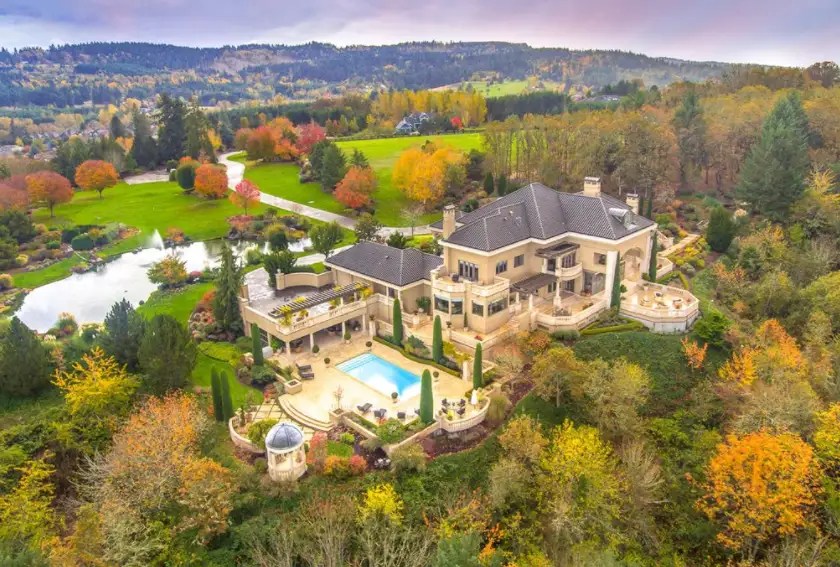 12,000 Square Foot Mansion On 20 Acres In Salem, Oregon Homes of the Rich