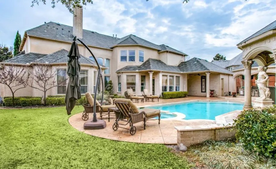 Brick & Stone Home In Plano, Texas Homes of the Rich