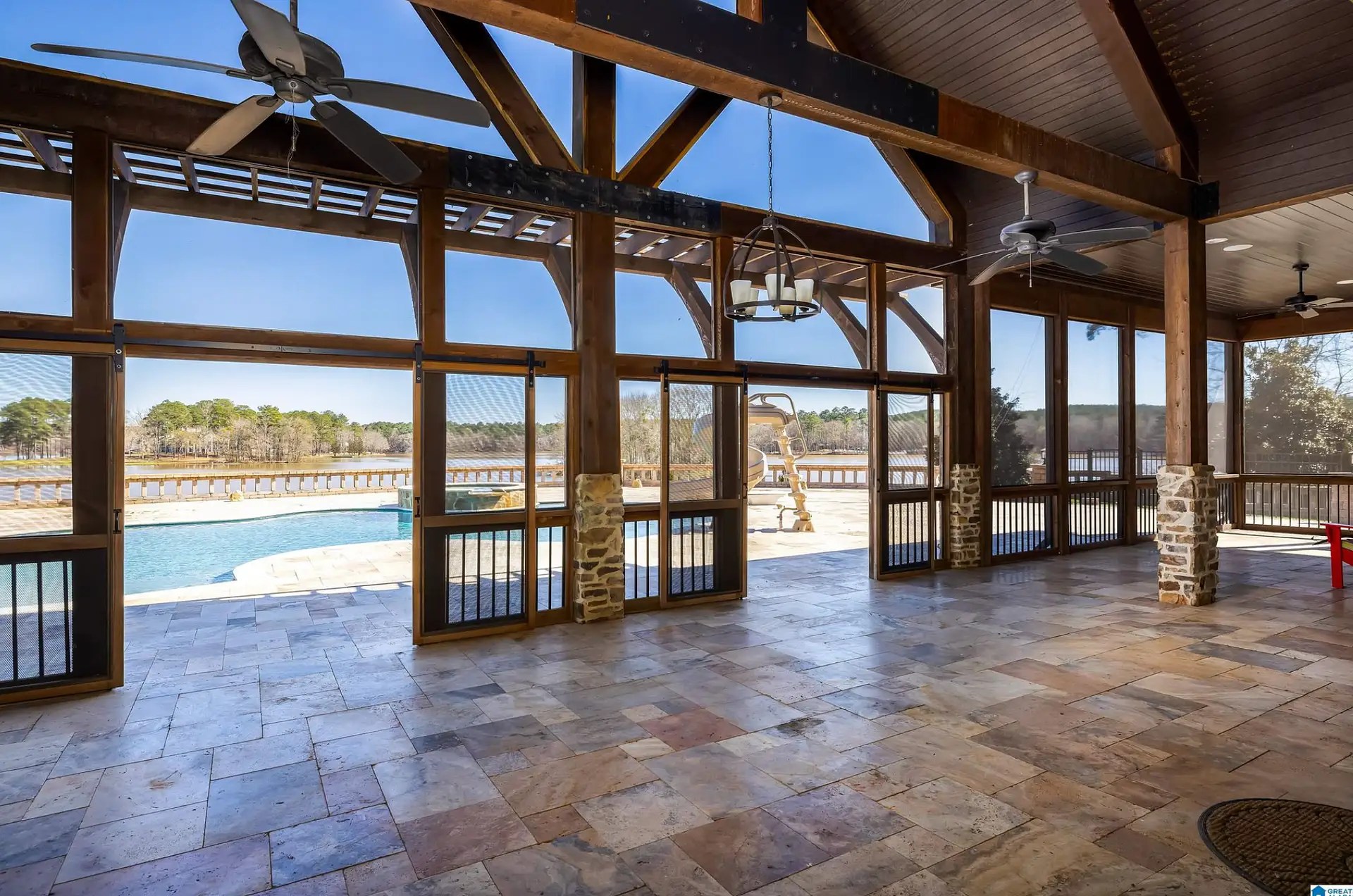 Alabama Lakefront Estate With Baseball Field (PHOTOS)