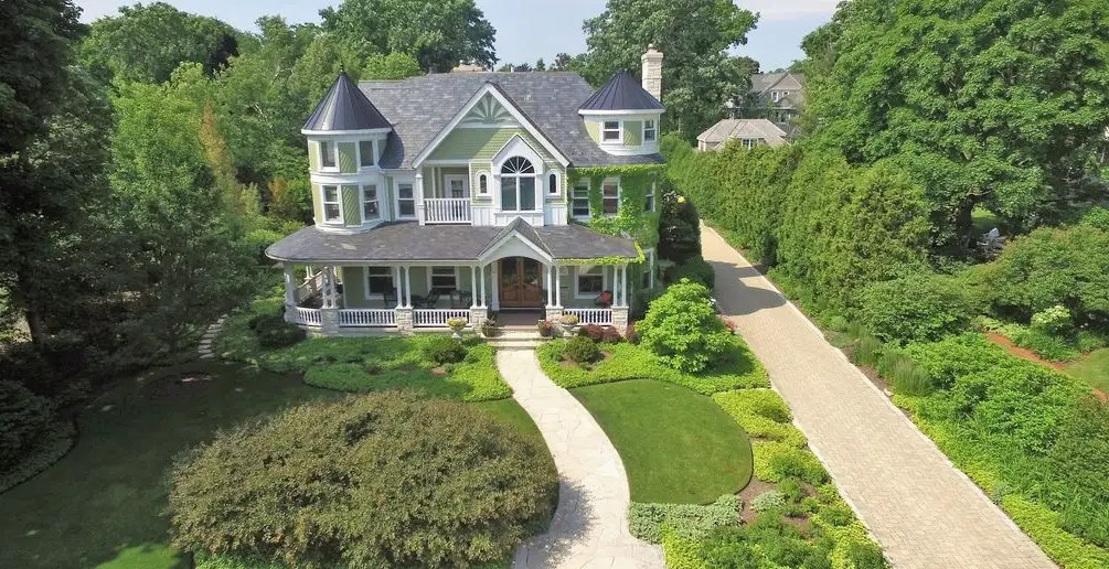 Victorian Style Home In Kenilworth, Illinois (FLOOR PLANS) Homes of