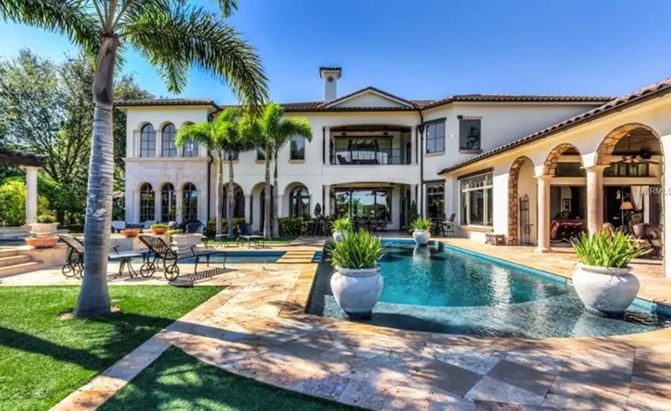 13,000 Square Foot Lakefront Mansion In Longwood, Florida Homes of