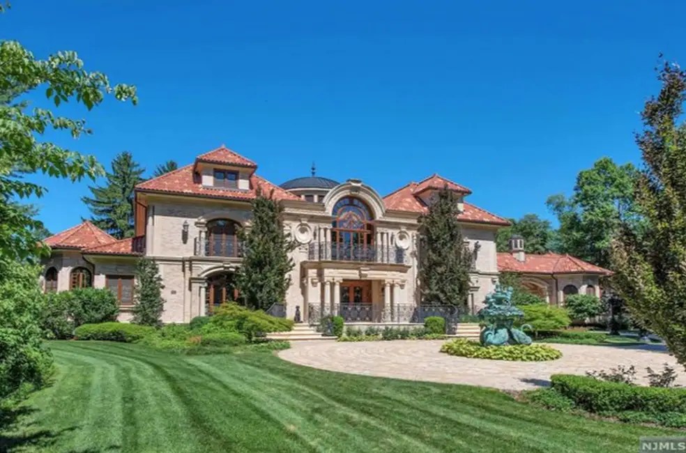 20,000 Square Foot European Inspired Mansion In Franklin Lakes, New