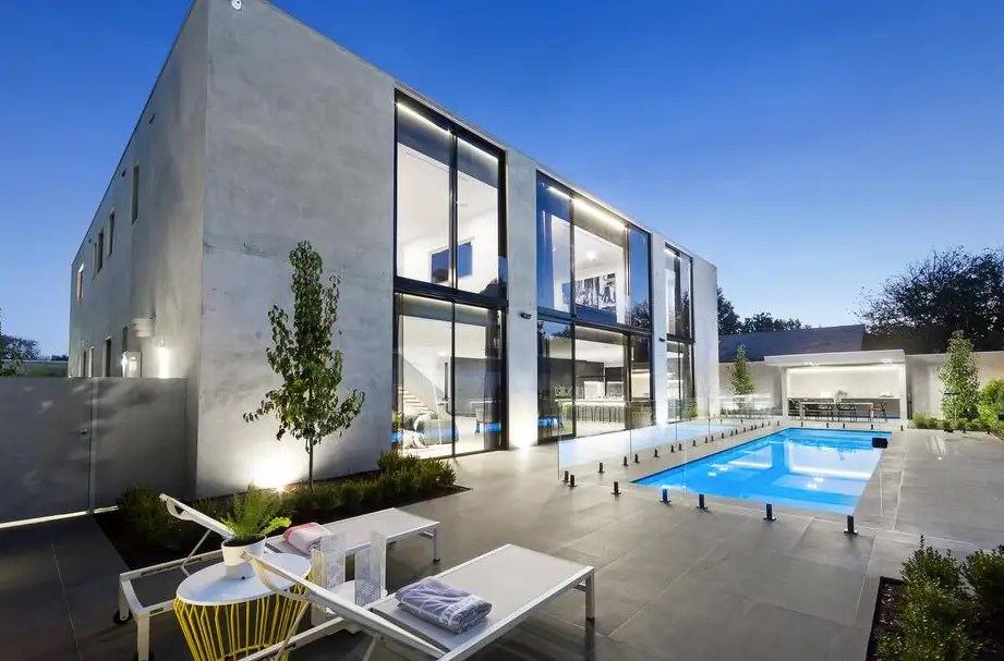 Newly Built Contemporary Style Home In Victoria, Australia (FLOOR PLANS