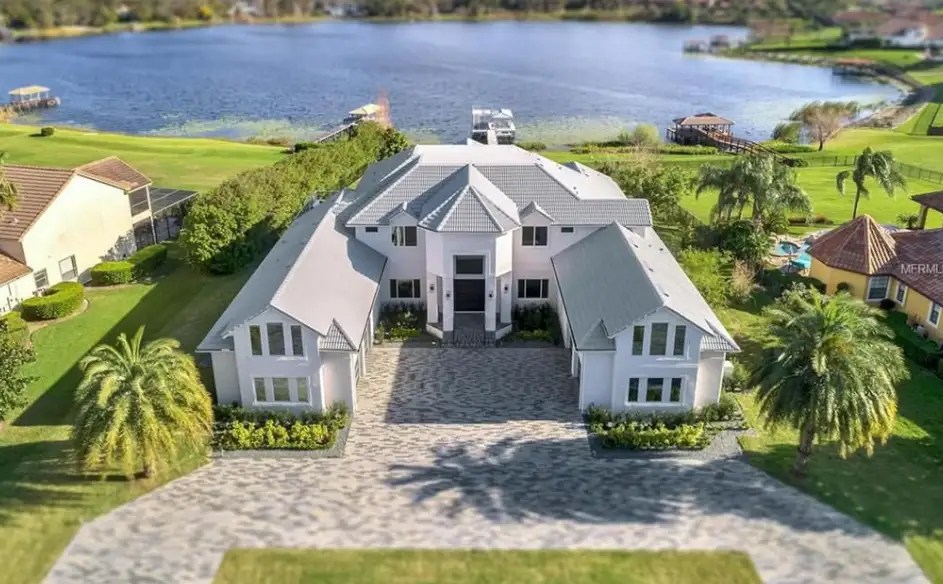 Newly Built Lakefront Home In Windermere, Florida Homes of the Rich