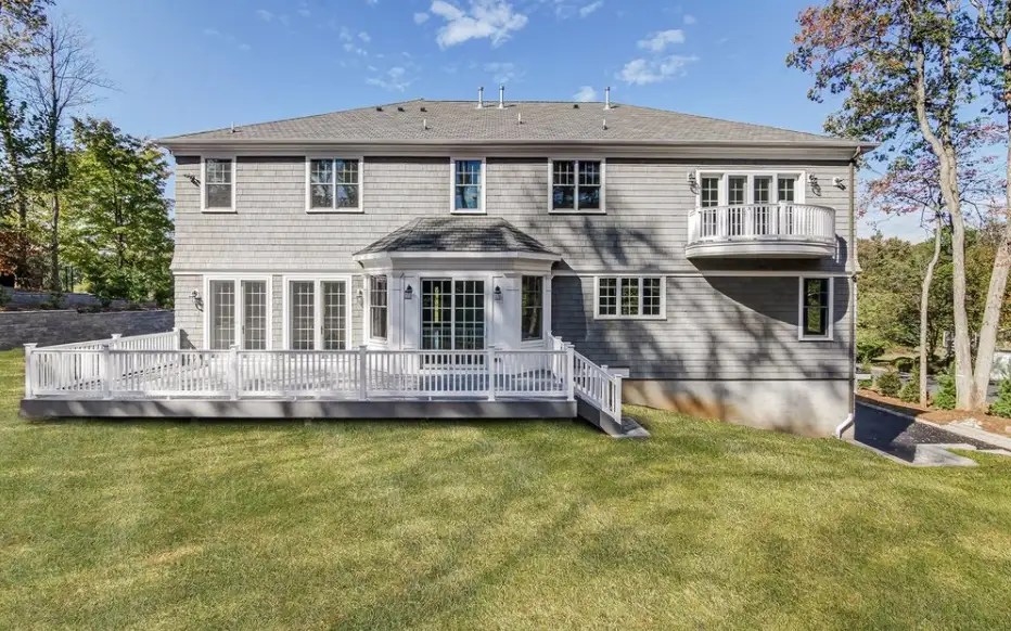 Newly Built Colonial Shingle Style Home In Livingston, New Jersey