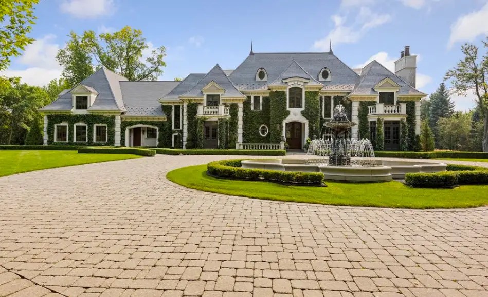 Stunning French Country Style Mansion In Wayzata, Minnesota Homes of