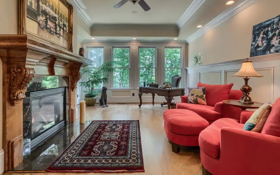 Lakefront Stone & Brick Home In Flowery Branch, Homes of the Rich