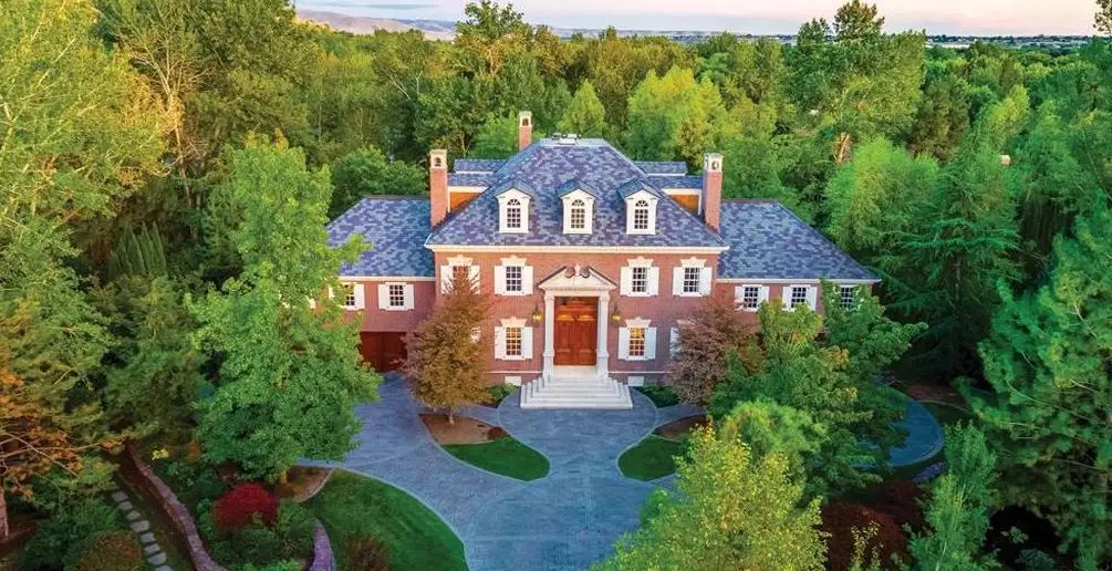 Riverfront Brick Mansion In Boise, Idaho Homes of the Rich