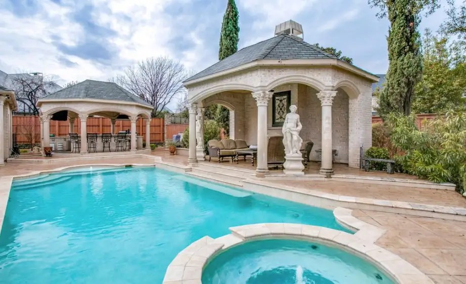 Brick & Stone Home In Plano, Texas Homes of the Rich