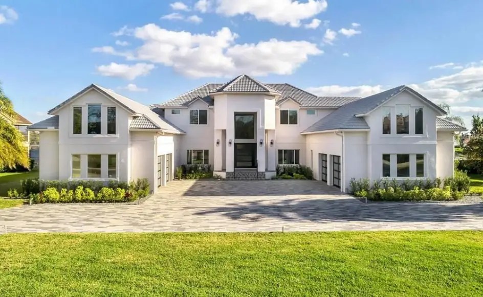 Newly Built Lakefront Home In Windermere, Florida Homes of the Rich