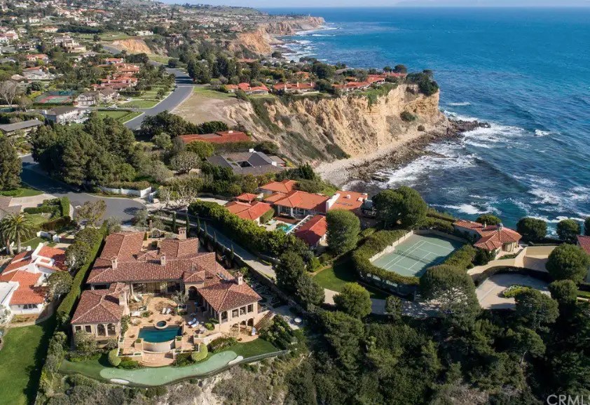 23 Million BluffTop Mansion In Palos Verdes Estates, California