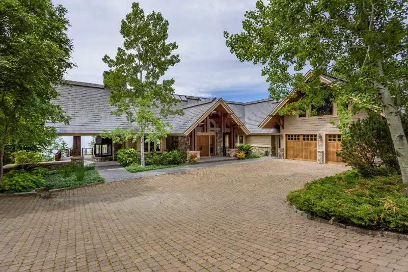 Lakefront Home In Montana With Two Story Indoor Pool Homes of the Rich