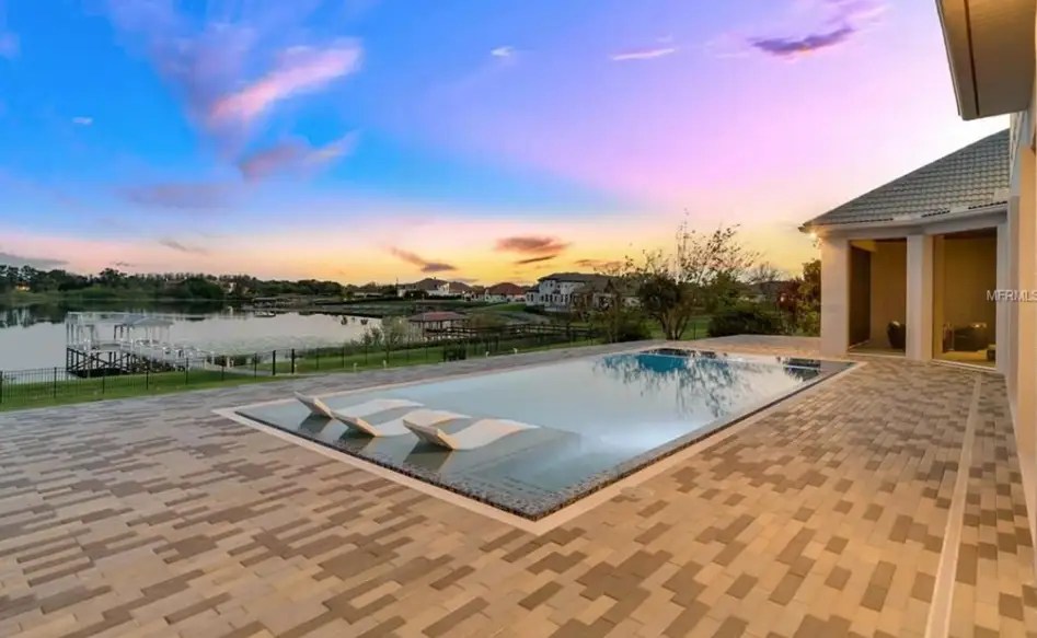 Newly Built Lakefront Home In Windermere, Florida Homes of the Rich