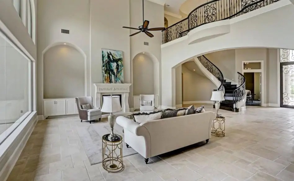 Newly Built Stone & Stucco Home In Sugar Land, Texas Homes of the Rich
