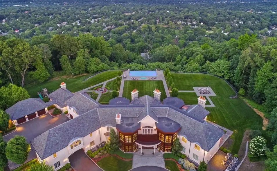 New Jersey Mansion With Incredible Views Of The NYC Skyline Homes of