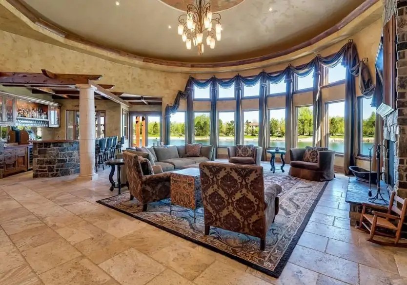 2 Million Lakefront Home In Eagle, Idaho Homes of the Rich