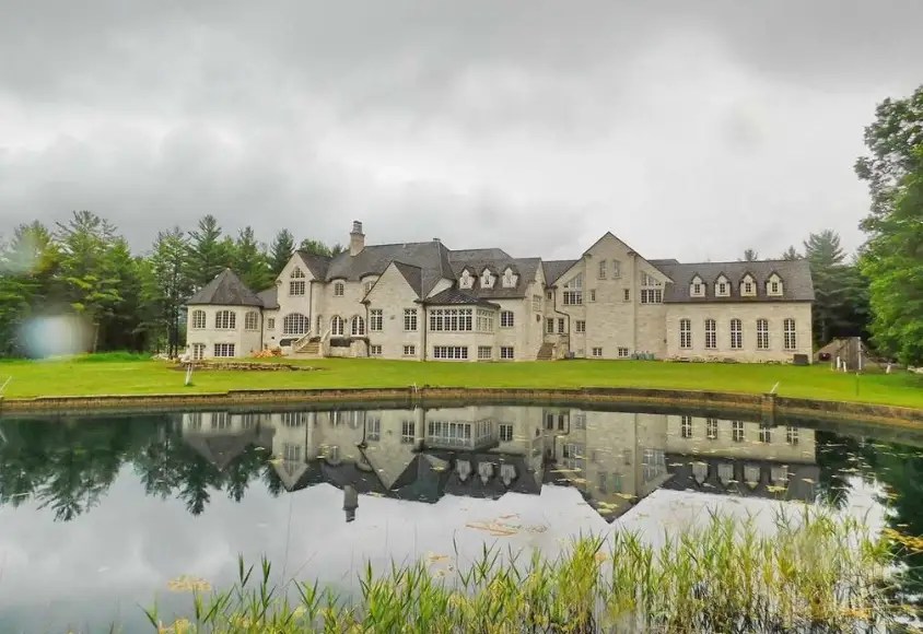 22,000 Square Foot Stone Mansion In Oneida, Wisconsin Homes of the Rich