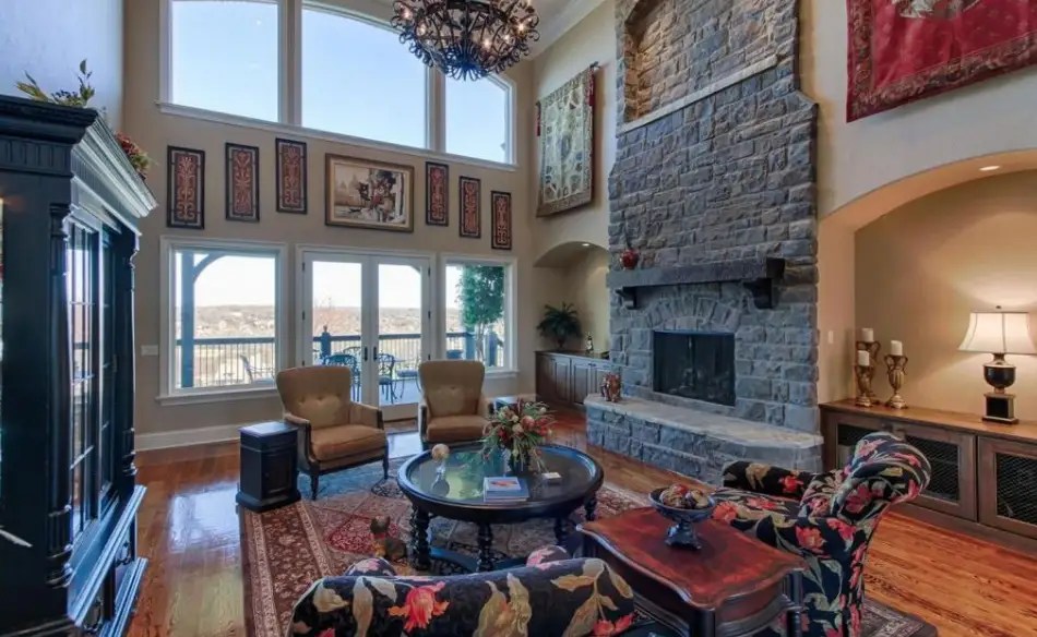 Brick & Stone Home In Knoxville, Tennessee Homes of the Rich