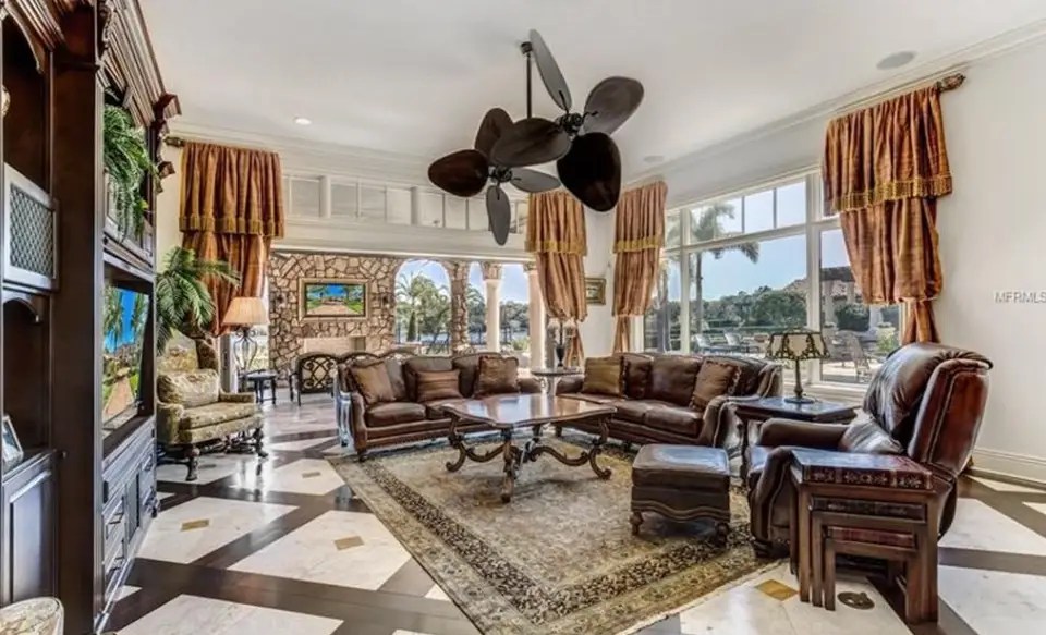 13,000 Square Foot Lakefront Mansion In Longwood, Florida Homes of