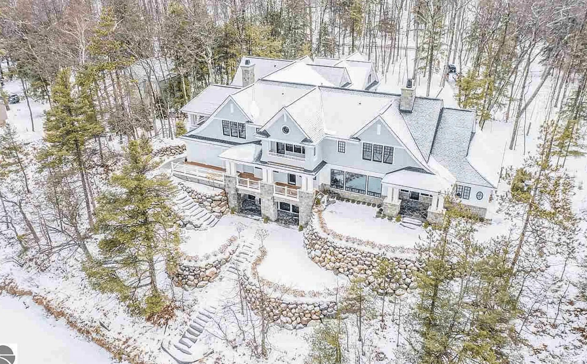 9.7 Million Lakefront New Build In Harbor Springs, Michigan Homes of