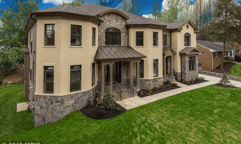 2.5 Million Newly Built Brick & Stone Mansion In McLean, VA Homes of