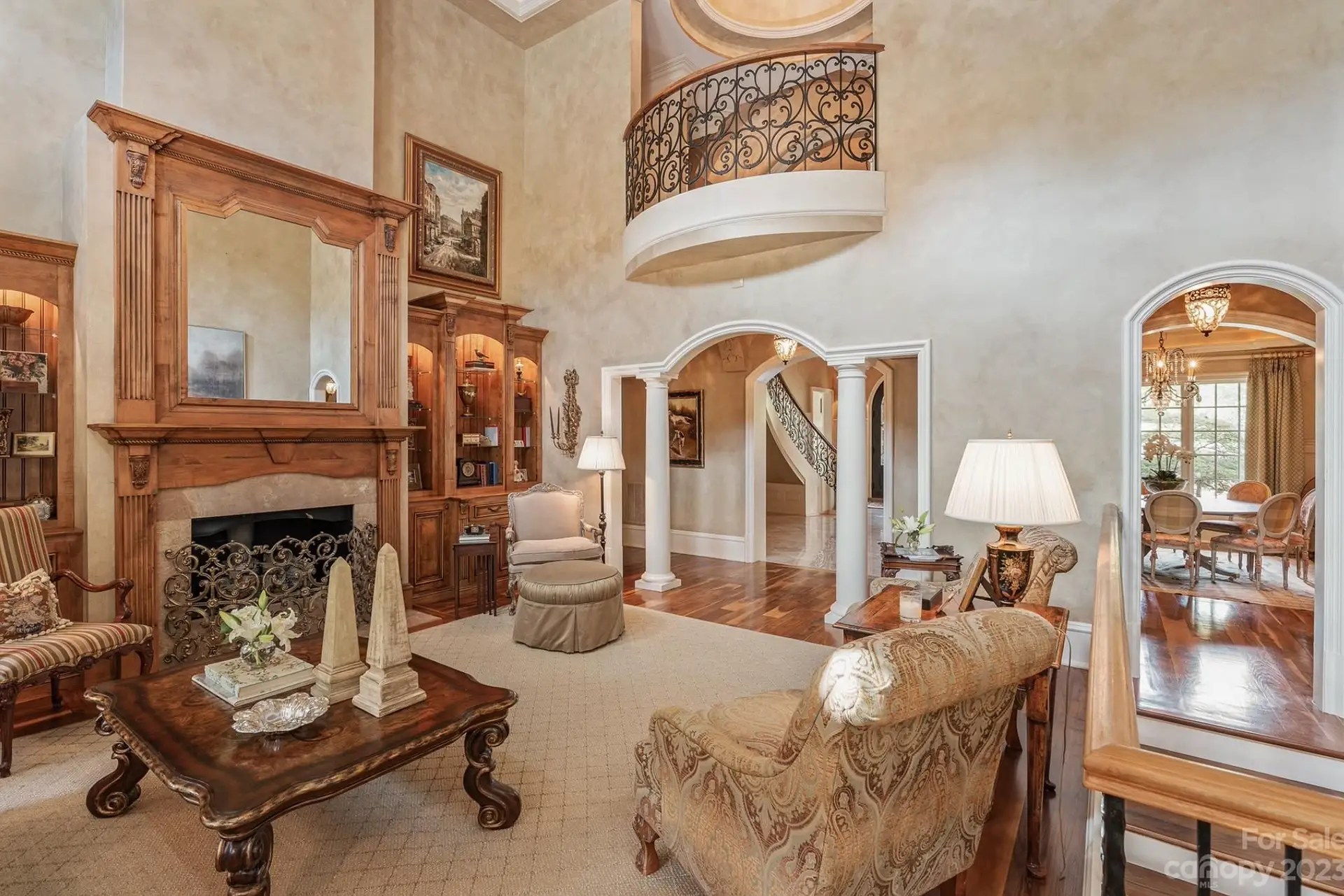 Beautiful Brick And Stone Home 0n 9 Acres In North Carolina