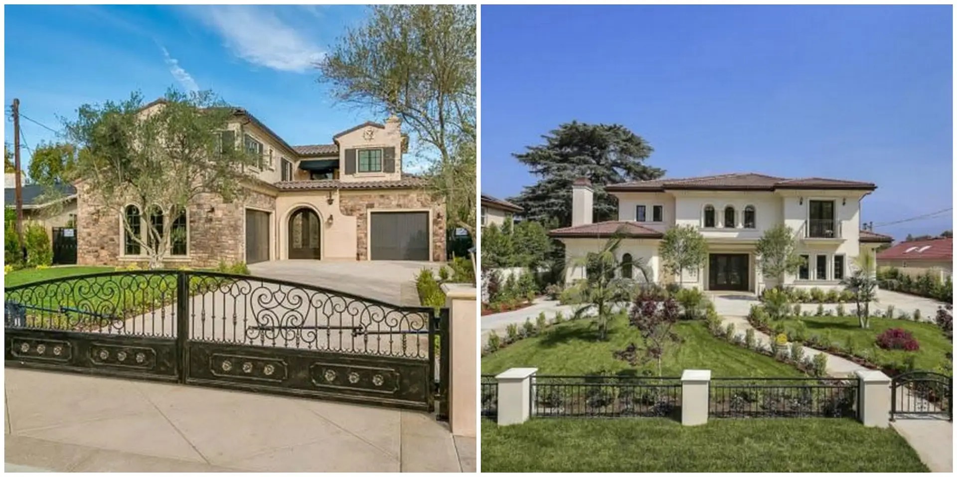 Two Newly Built 7,000 Square Foot Gated Homes In Arcadia, CA Homes of