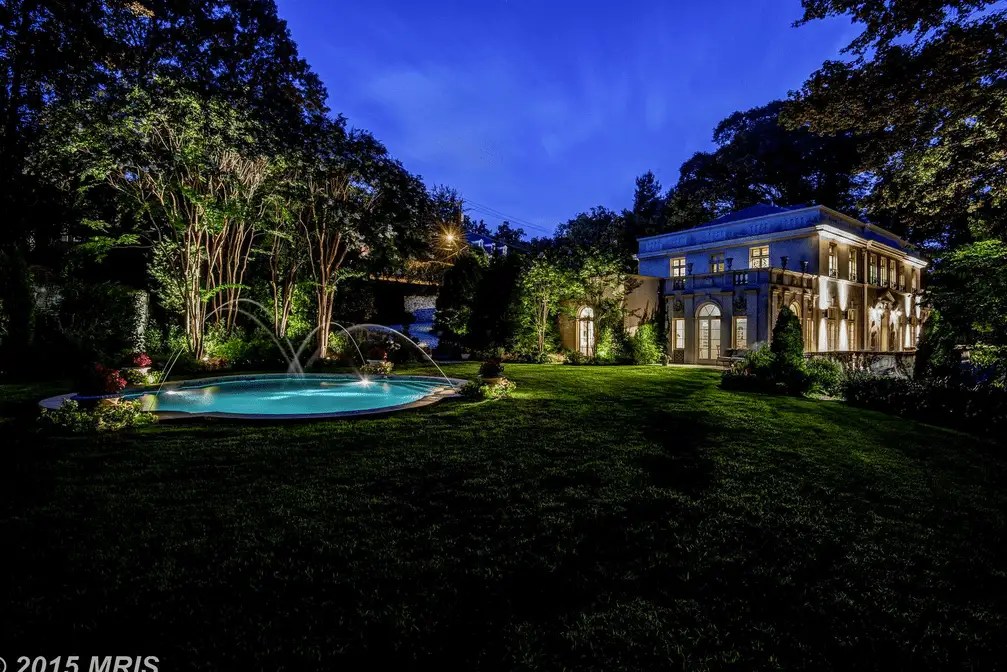 12 Million Beaux Arts Style Limestone Mansion In Washington, DC